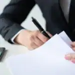 Entrepreneur filing Oregon LLC documents.