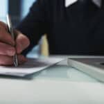 Entrepreneur filing Missouri LLC documents.