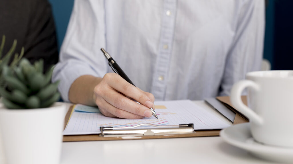 Entrepreneur filling out South Dakota LLC documents.