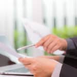 Entrepreneur filing Delaware LLC documents.