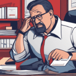 Maryland business owner reviewing SDAT status and good-standing documents.