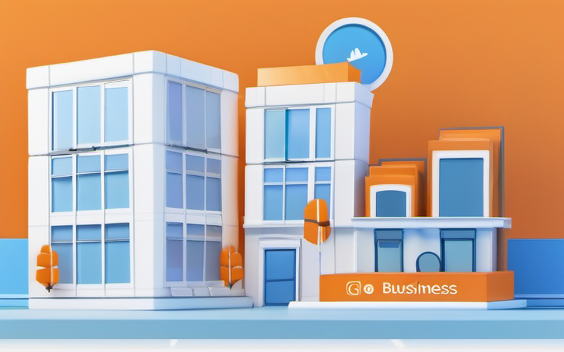 Diagram showing the difference between a compliance address and a customer-facing business location