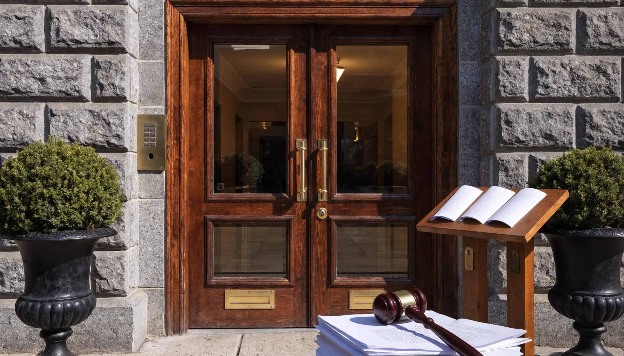 Representation of essential compliance requirements for registered office addresses emphasizing legal documentation