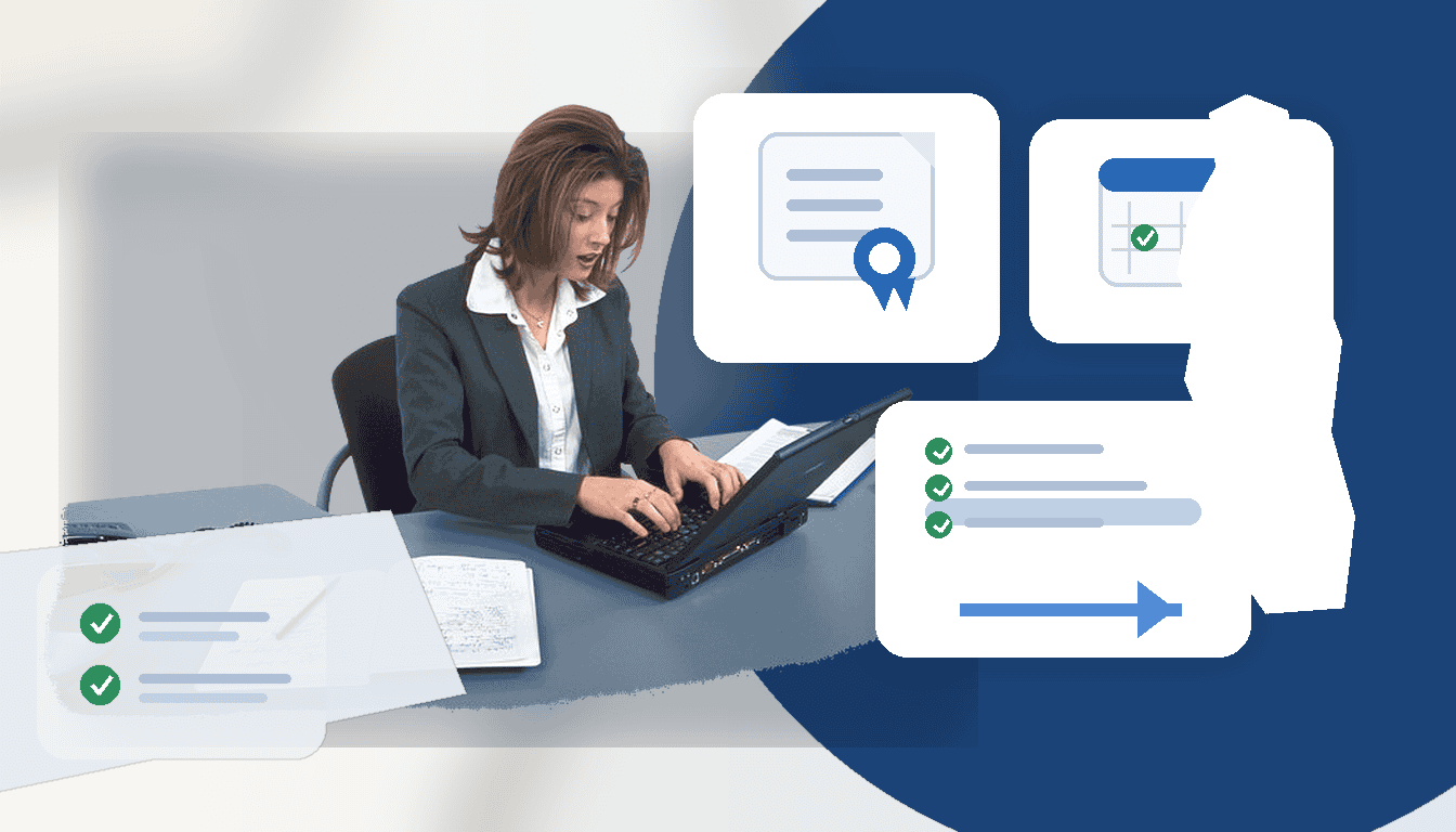 Certificate request checklist and filing steps