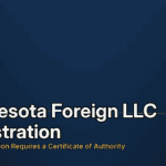 Minnesota Foreign LLC Registration 2026