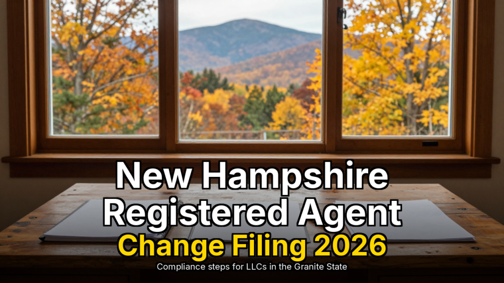 New Hampshire Registered Agent Change Filing: 2026 Compliance Steps for ...