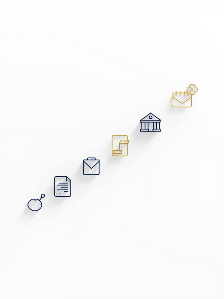 How Rapid Registered Agent's four-step signup process works