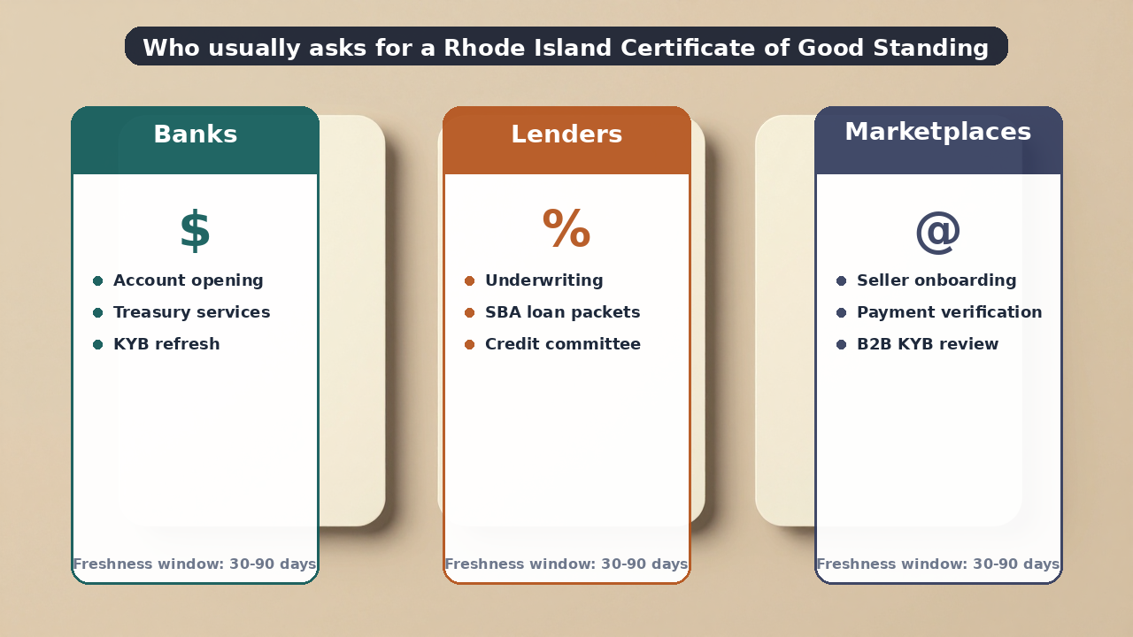 Rhode Island Certificate of Good Standing