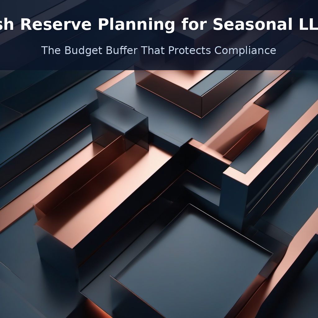 Alaska Seasonal LLC Cash Reserve Planning 2026 checklist
