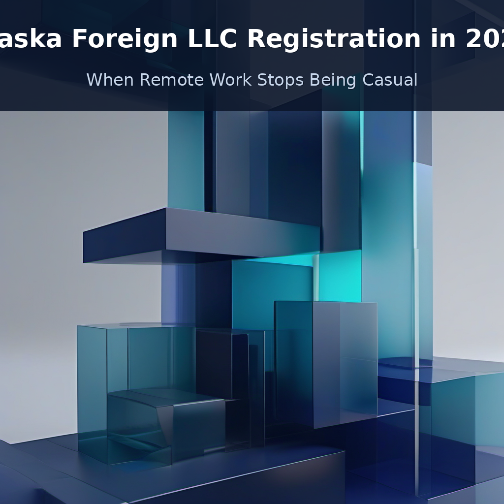 Alaska Foreign LLC Registration 2026 remote work compliance checklist