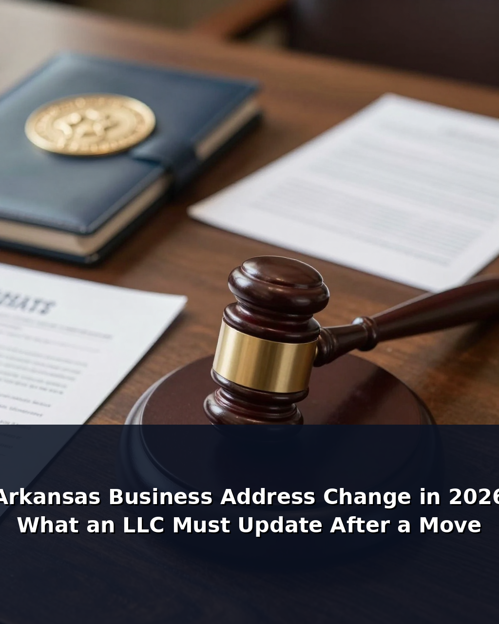 Arkansas business address change checklist for LLCs