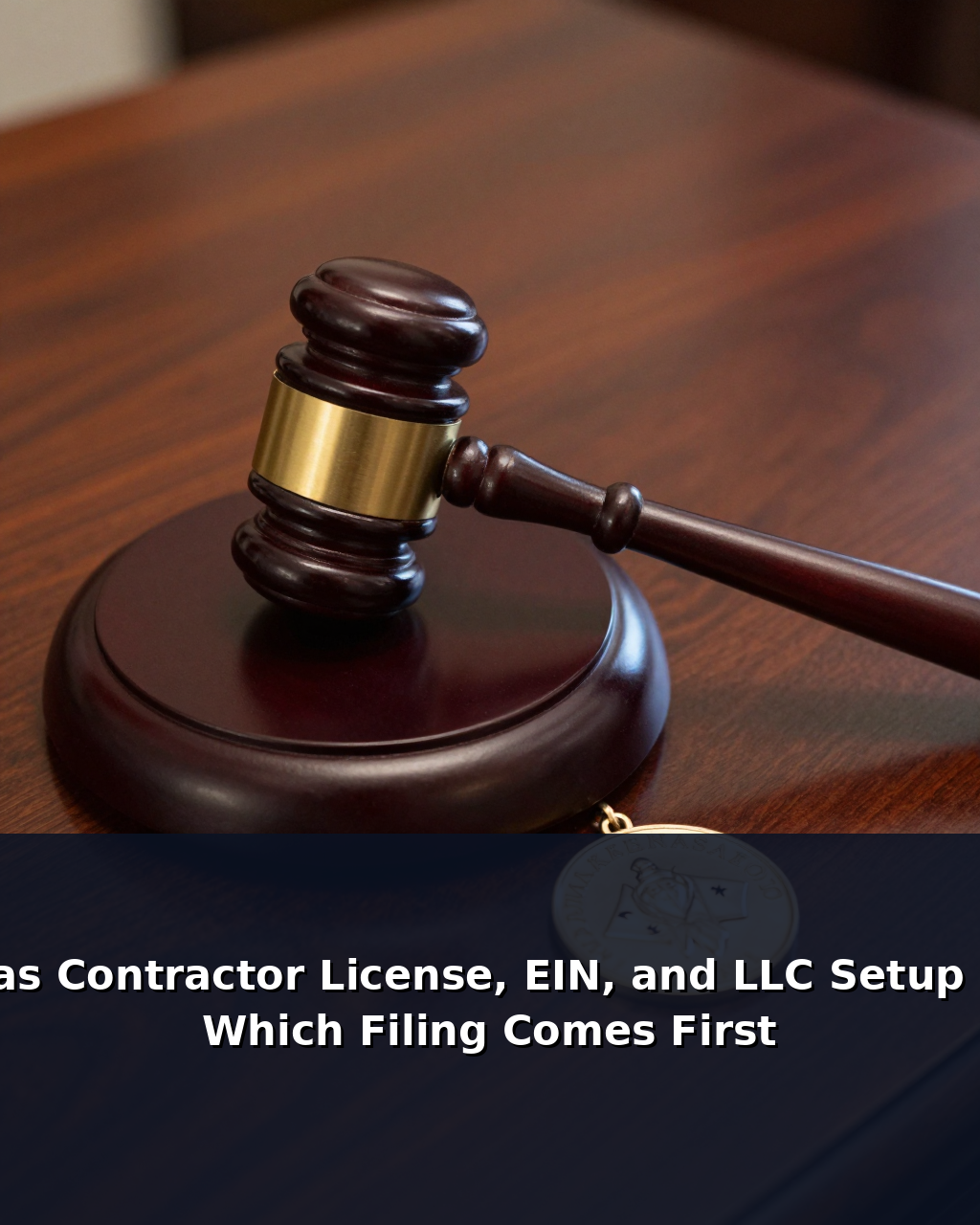 Arkansas contractor license, EIN, and LLC setup filing order