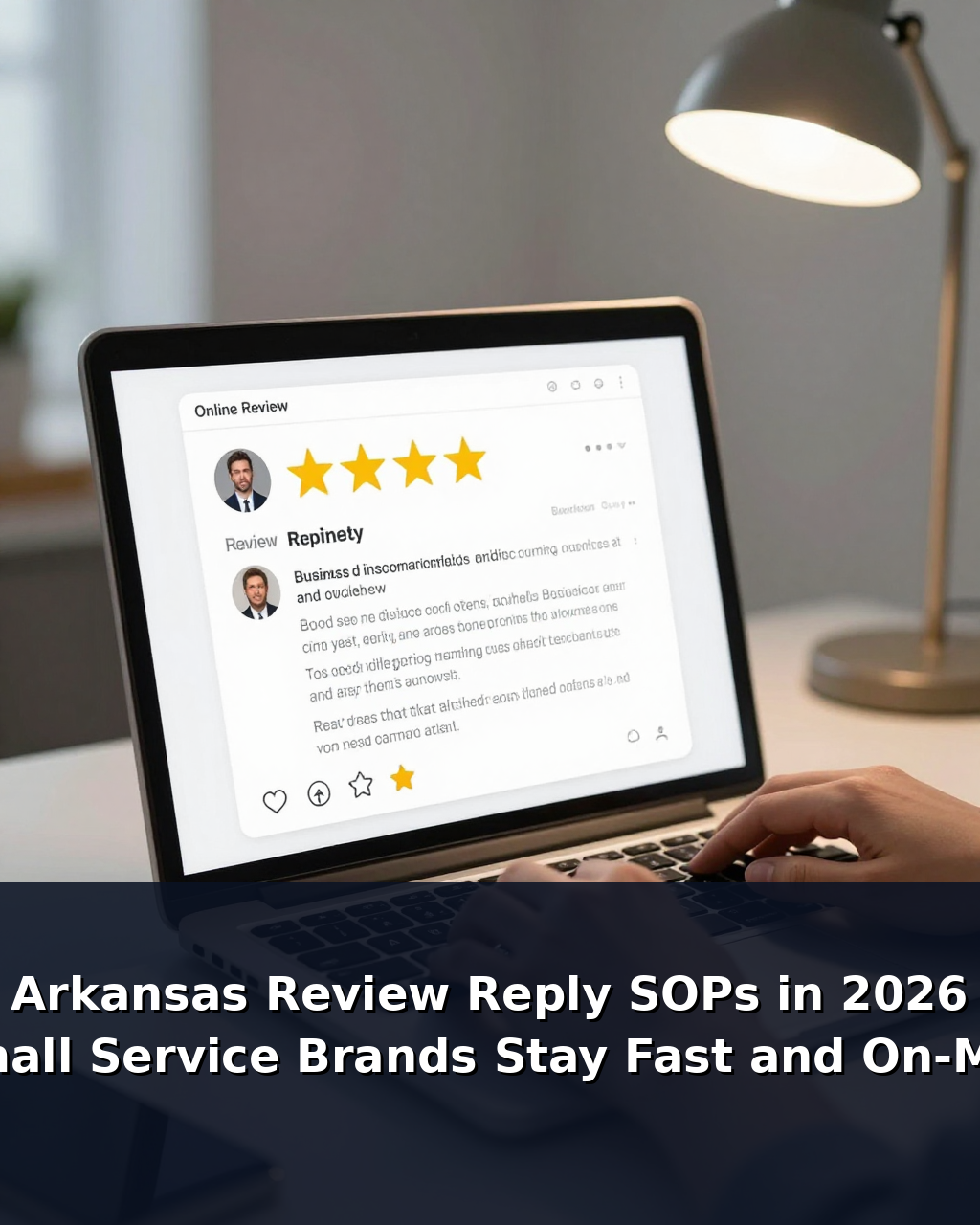 Review Reply SOPs for Arkansas small service brands