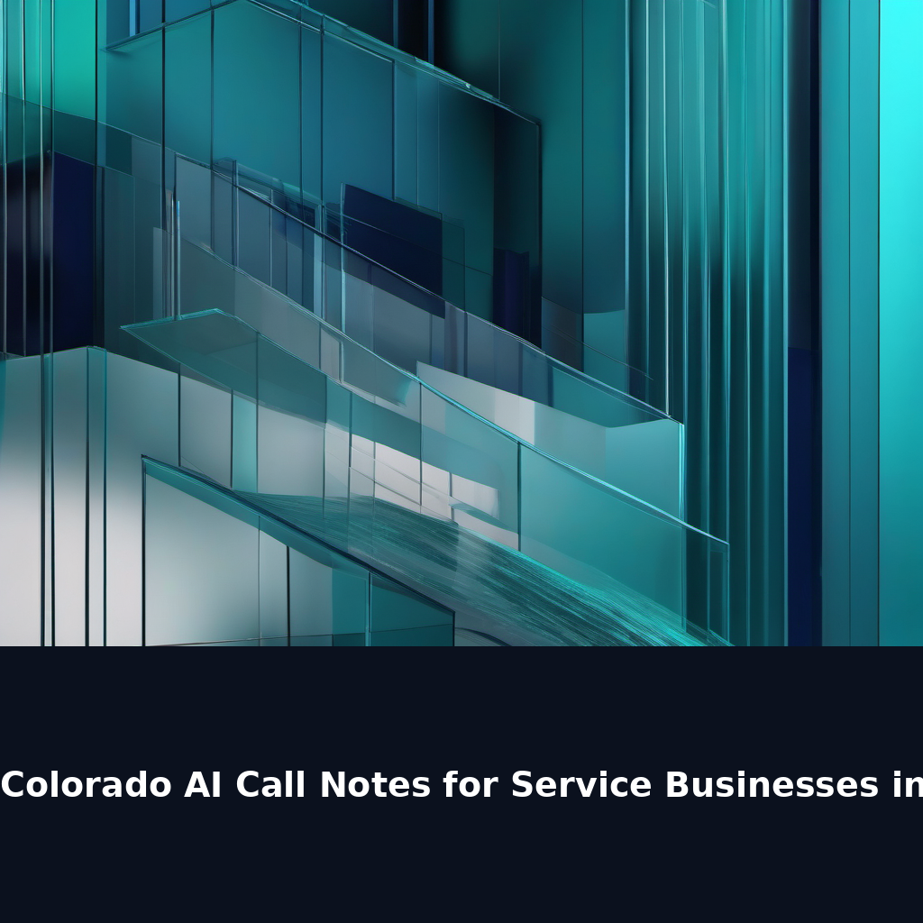 Colorado AI Call Notes for Service Businesses - inline illustration