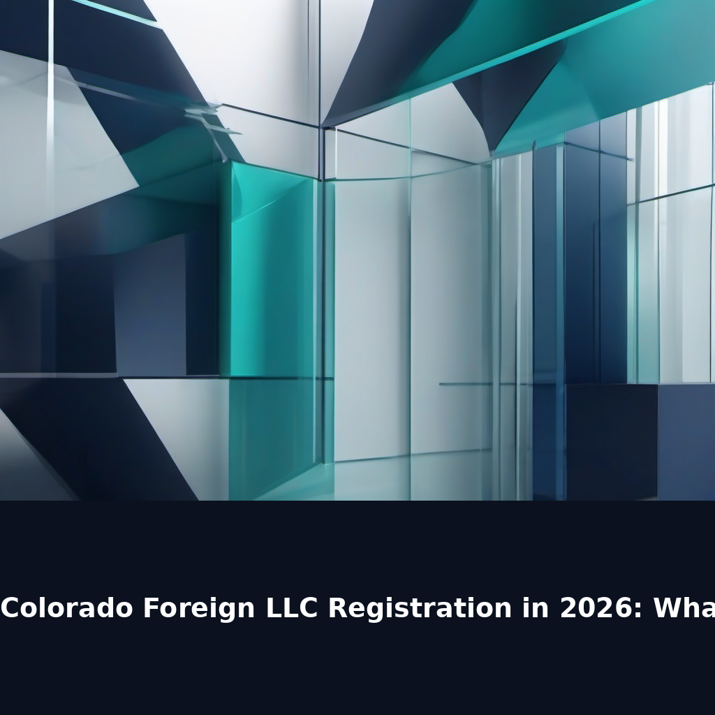 Colorado Foreign LLC Registration - inline illustration