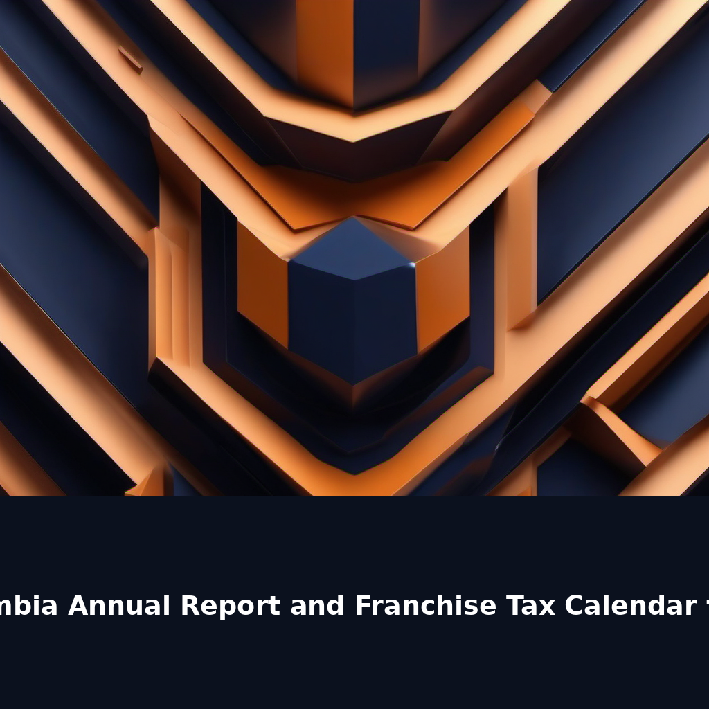 DC Annual Report Franchise Tax