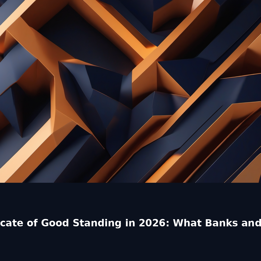DC Certificate of Good Standing