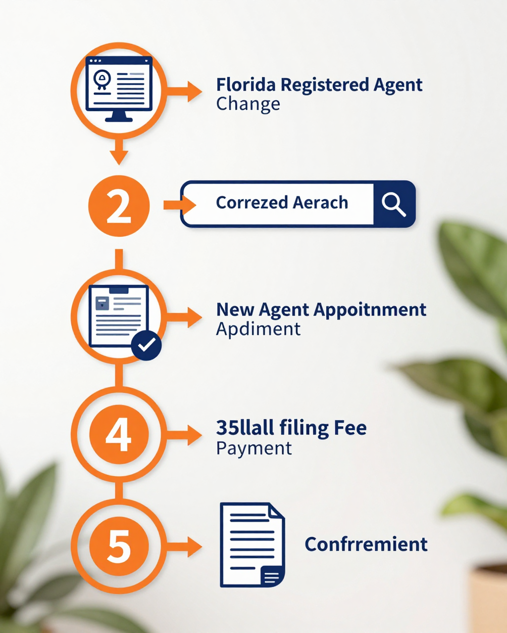 Florida registered agent change process