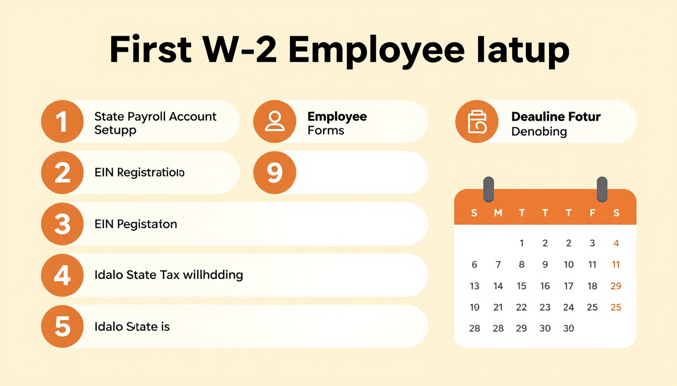 Idaho first W-2 employee checklist
