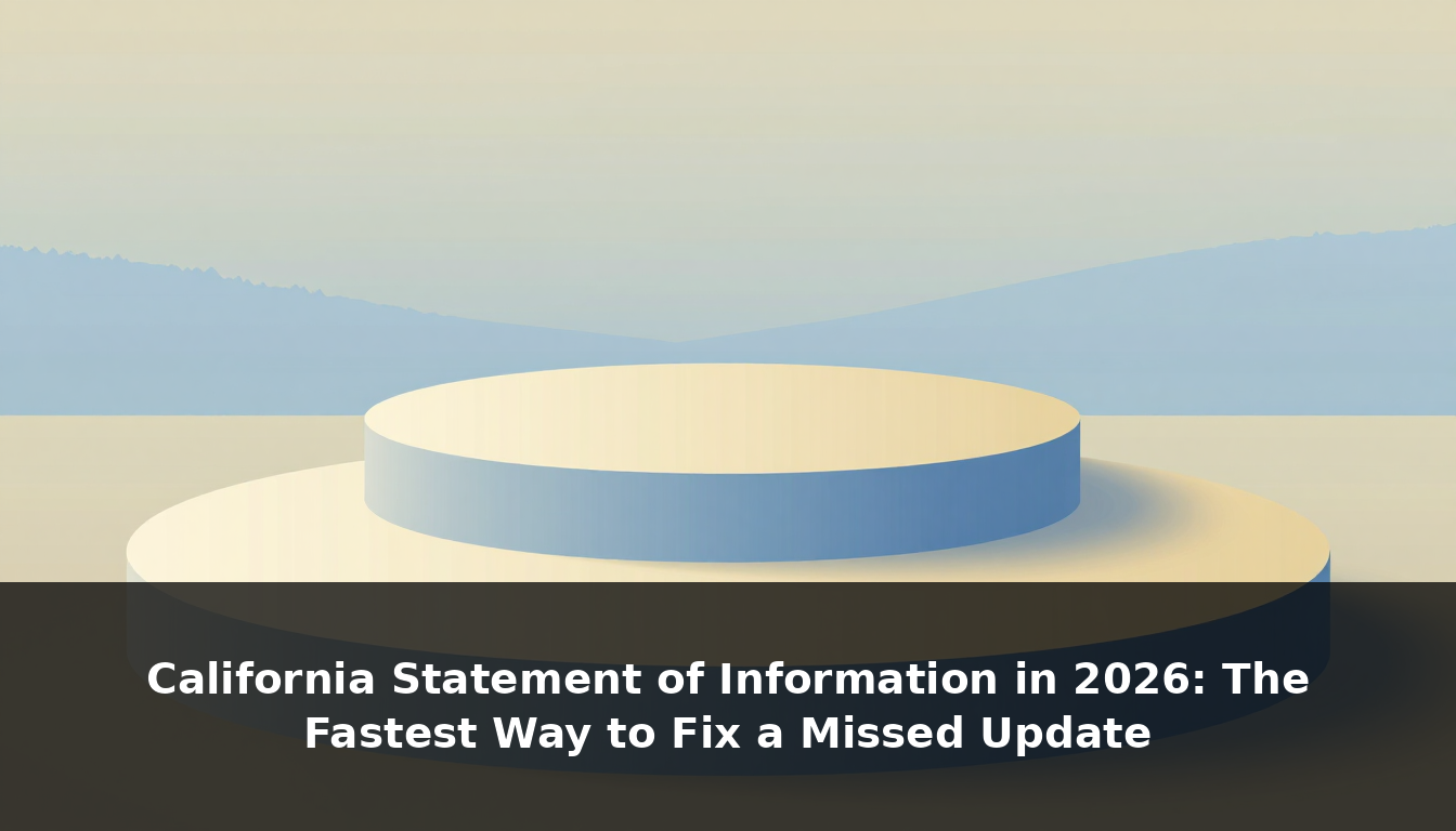 California Statement of Information