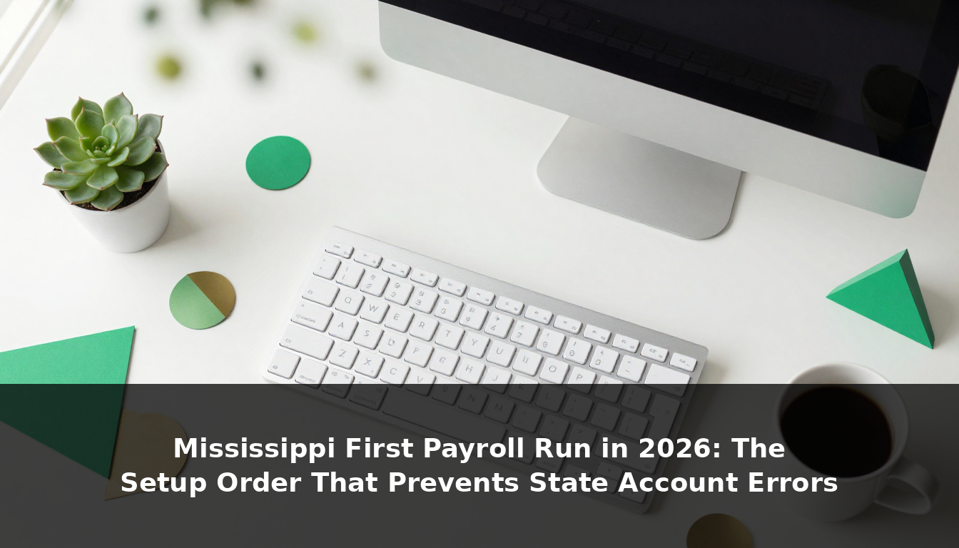 Mississippi First Payroll Run