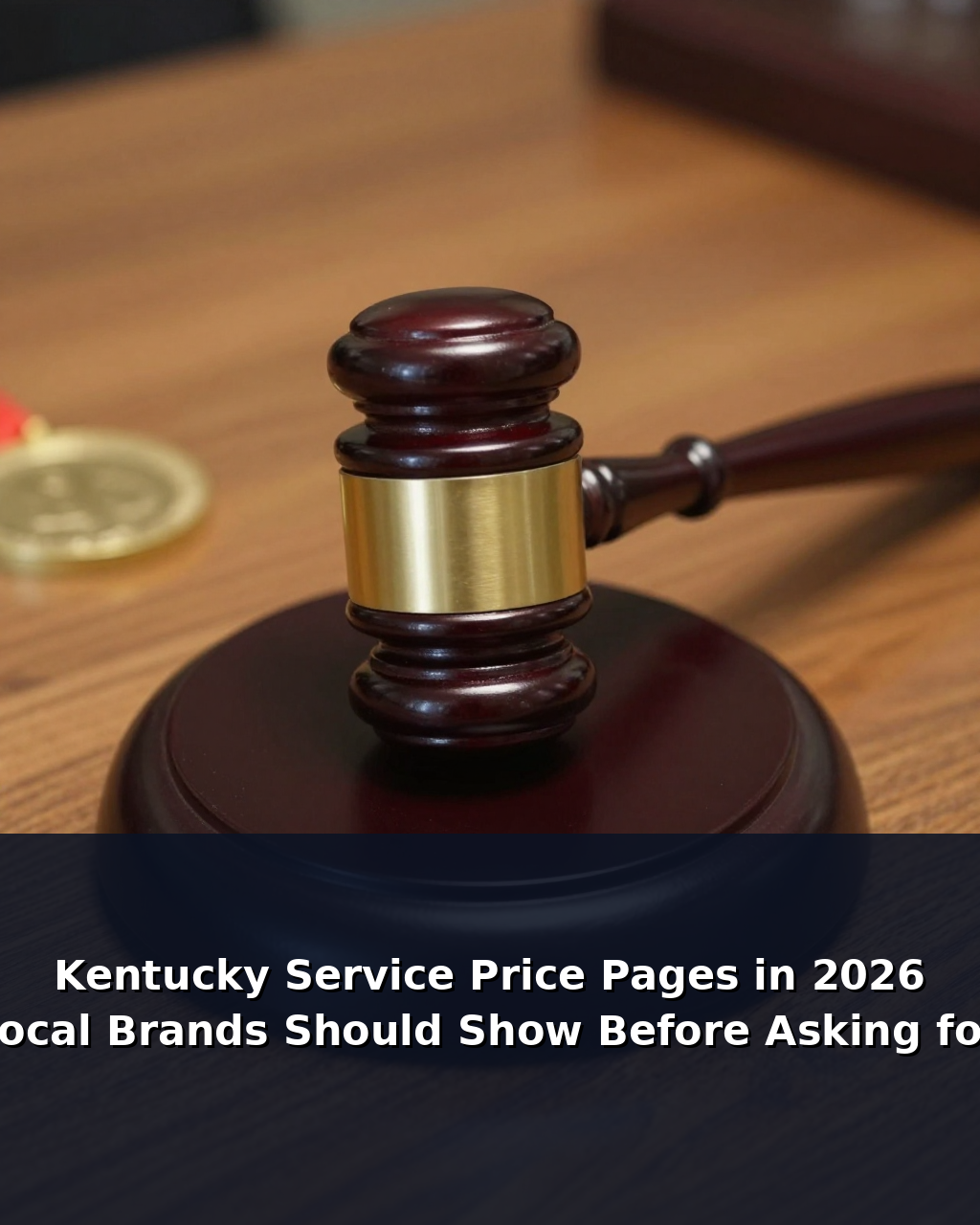 Kentucky service price pages checklist for local brands