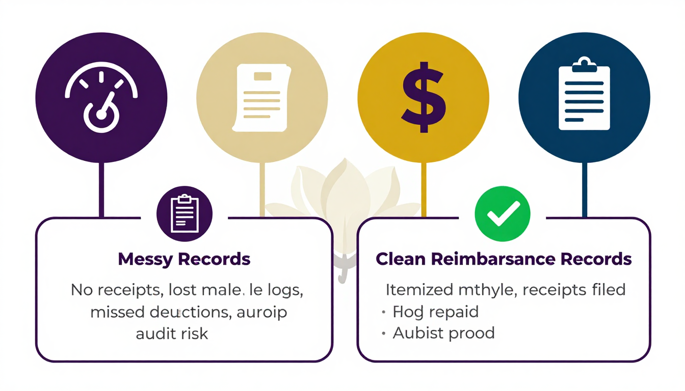 Louisiana LLC owner reimbursement tracking checklist