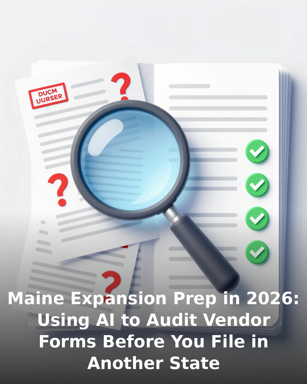 Maine Expansion Prep AI Audit Vendor Forms