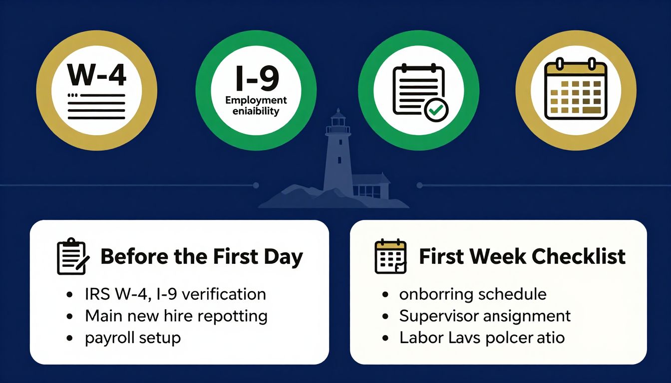Maine part-time hire compliance checklist