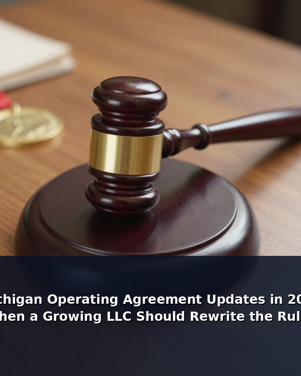 Michigan operating agreement checklist