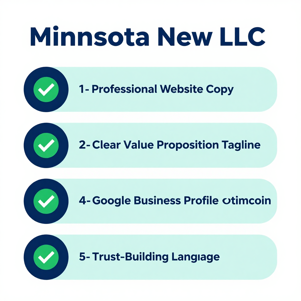 Minnesota Brand Messaging checklist for new LLCs