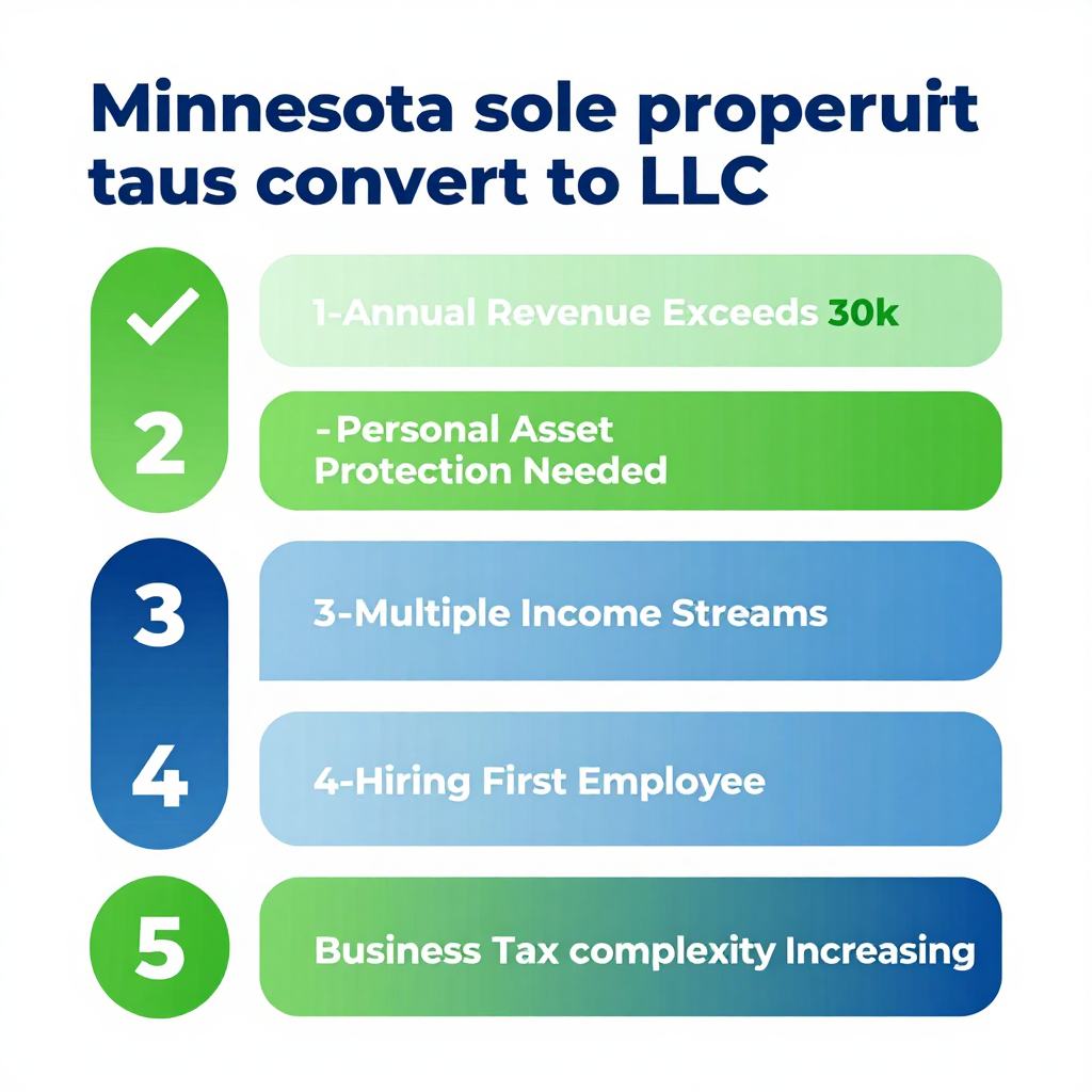 Minnesota LLC conversion planning checklist