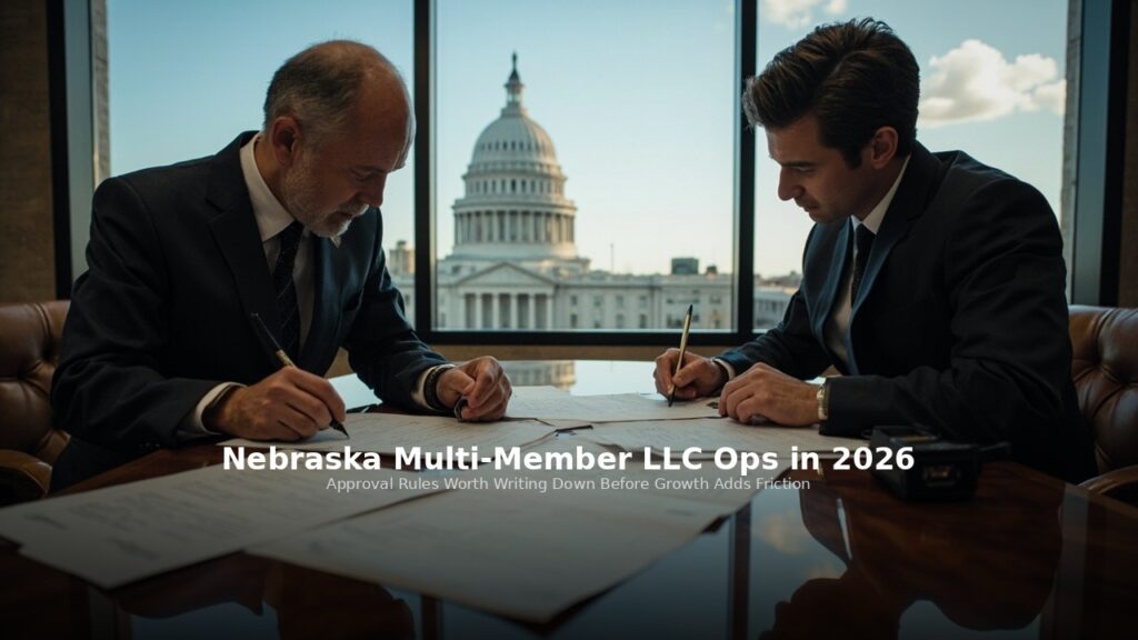 Nebraska Multi-Member LLC approval rules 2026