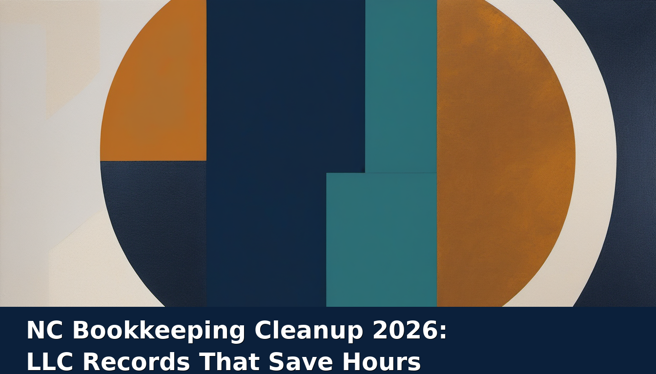 North Carolina bookkeeping cleanup checklist