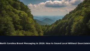 North Carolina Brand Messaging in 2026: How to Sound Local Without Overclaiming