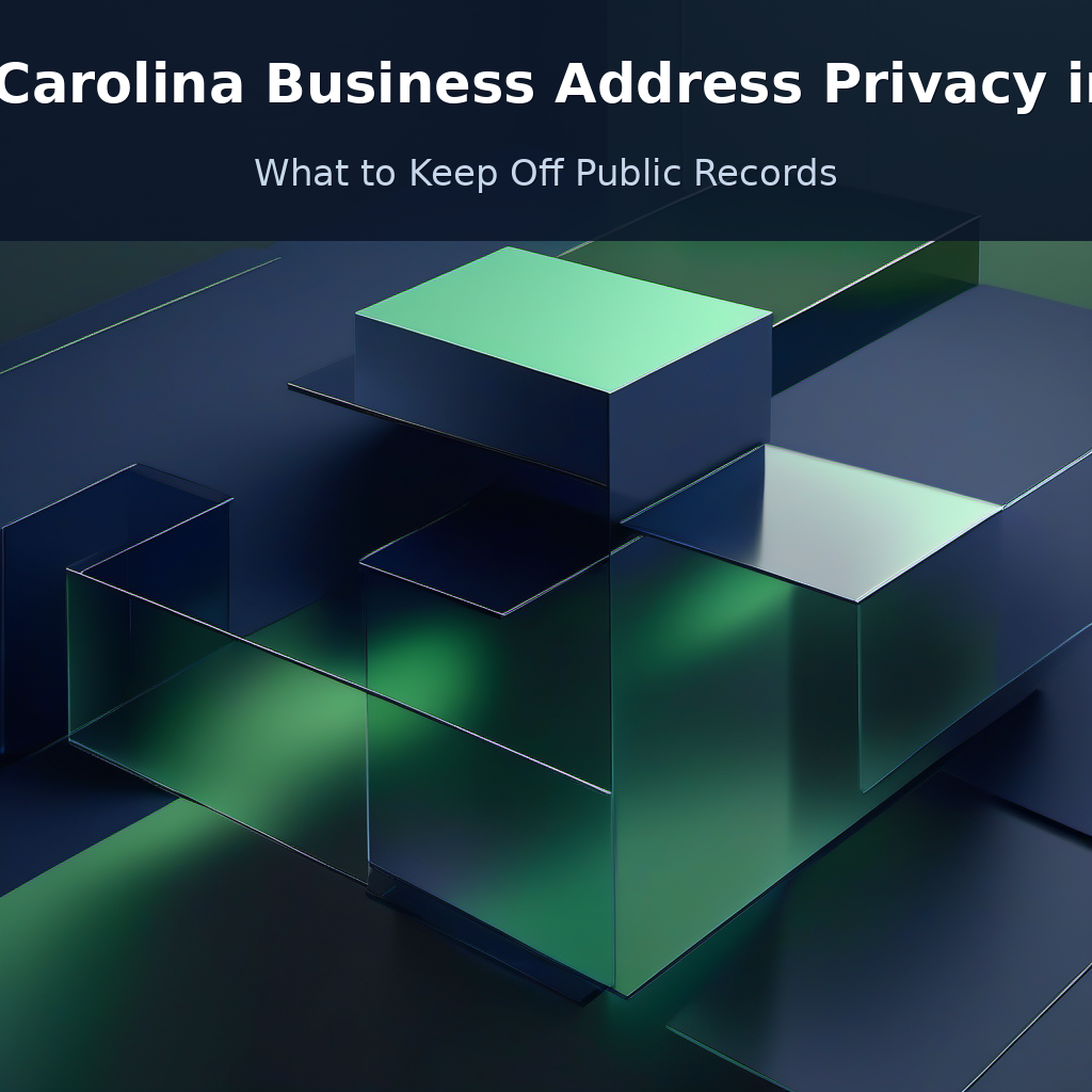 North Carolina Business Address Privacy 2026 checklist