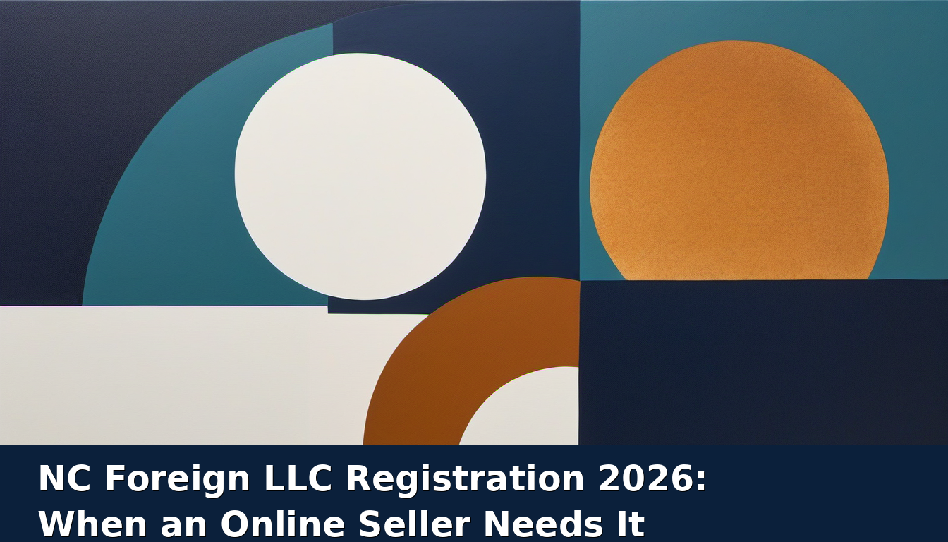 North Carolina Foreign LLC Registration in 2026: When One Remote Hire Changes Your Filing Duties