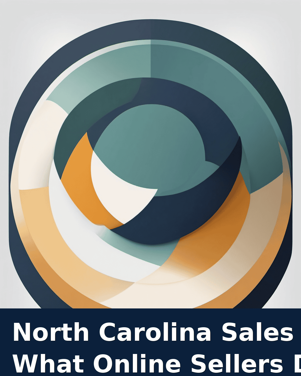 North Carolina sales tax registration guide for online sellers showing NCDOR portal, economic nexus thresholds, and tax rate categories