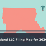 Rhode Island LLC Filing Map 2026 – Featured