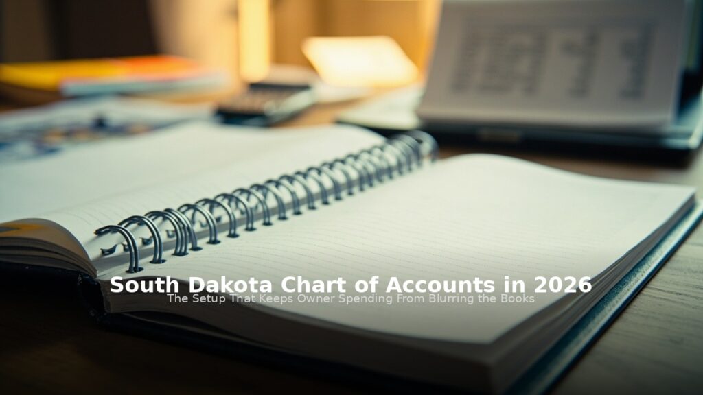 South Dakota chart of accounts 2026