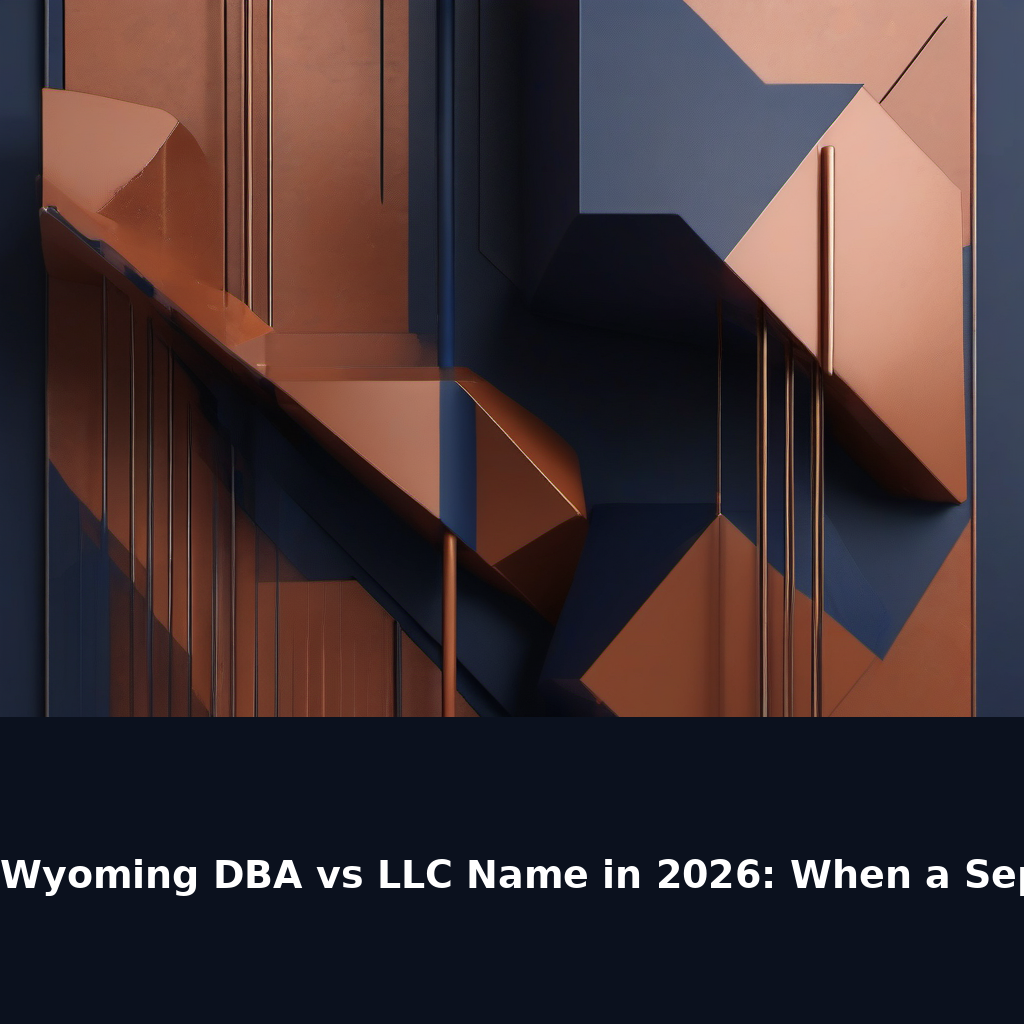 Wyoming DBA vs LLC Name