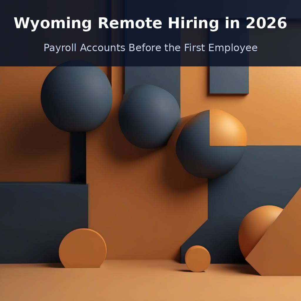 Wyoming Remote Hiring 2026 payroll accounts checklist