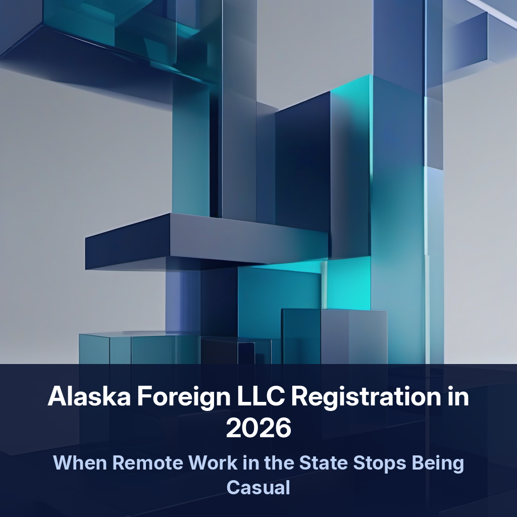 Alaska Foreign LLC Registration 2026 remote work compliance checklist