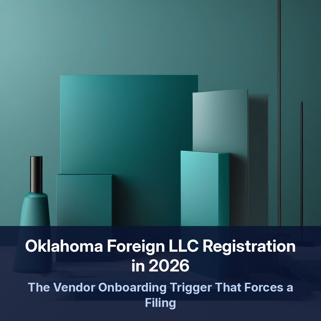 Oklahoma foreign LLC registration checklist